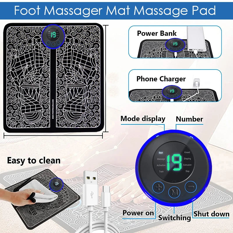 VYRGE Electric Foot Massager